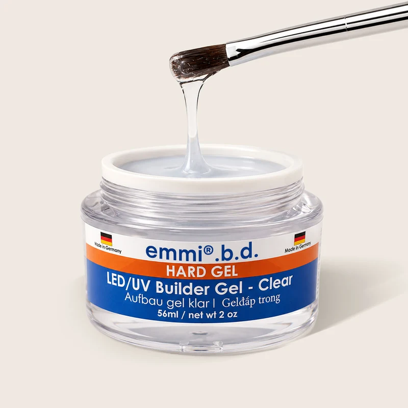 emmi-B.D. UV LED Hard Gel Builder Gel Clear