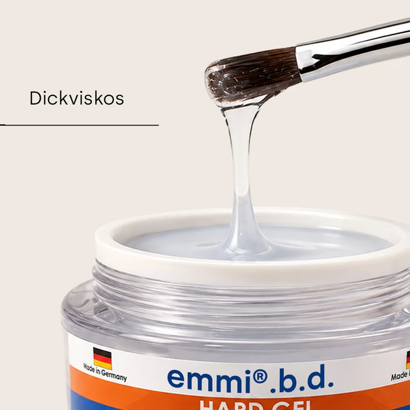 emmi-B.D. UV LED Hard Gel Builder Gel Clear
