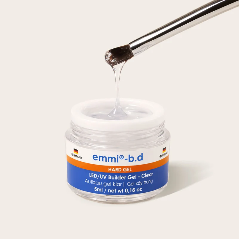 emmi-B.D. UV LED Hard Gel Builder Gel Clear
