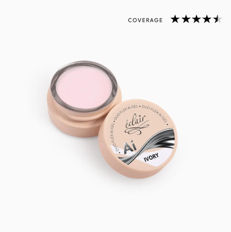 IVORY Duo Flex AI Gel NO FILE 15g Eclair