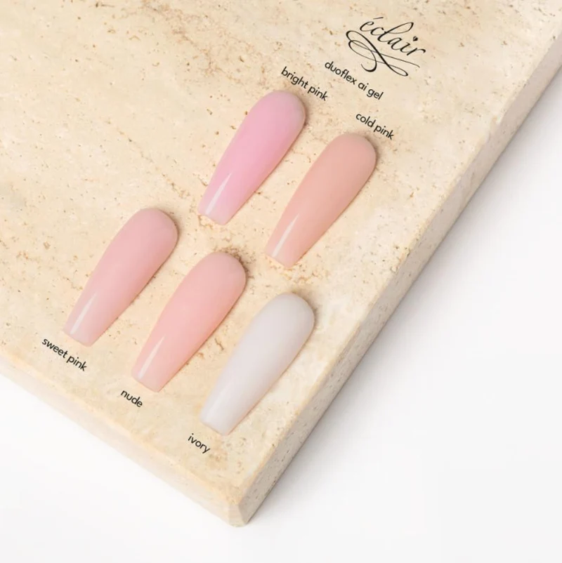 IVORY Duo Flex AI Gel NO FILE 15g Eclair