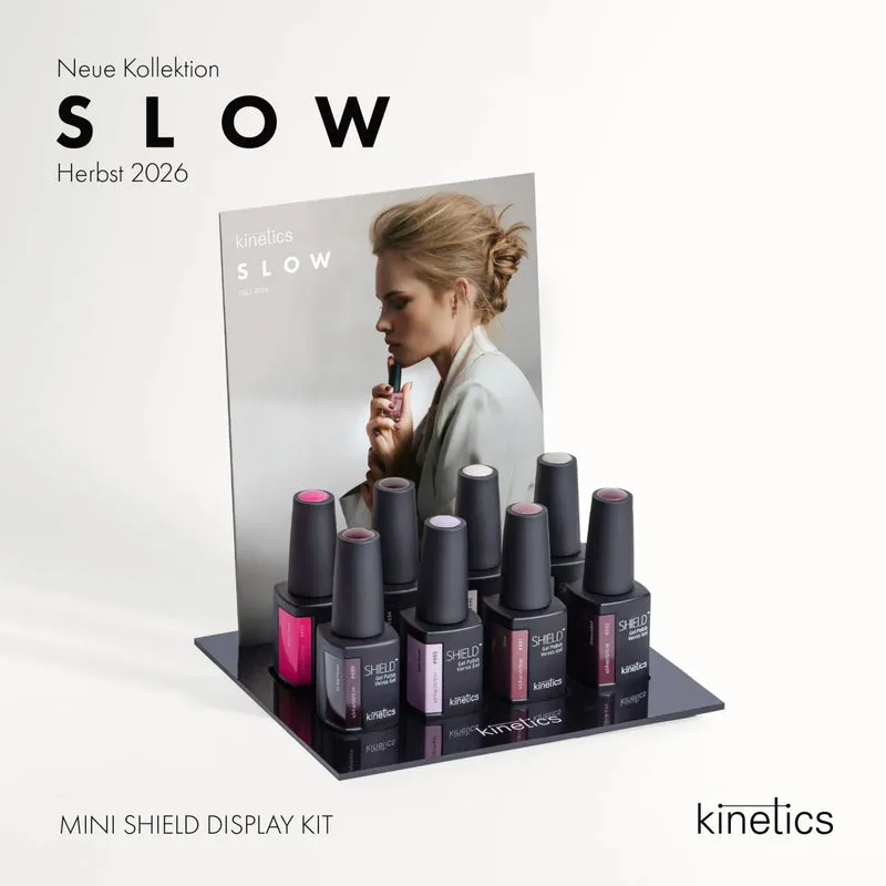 Kinetics SHIELD Kollektion Gellack SLOW Herbst 2026