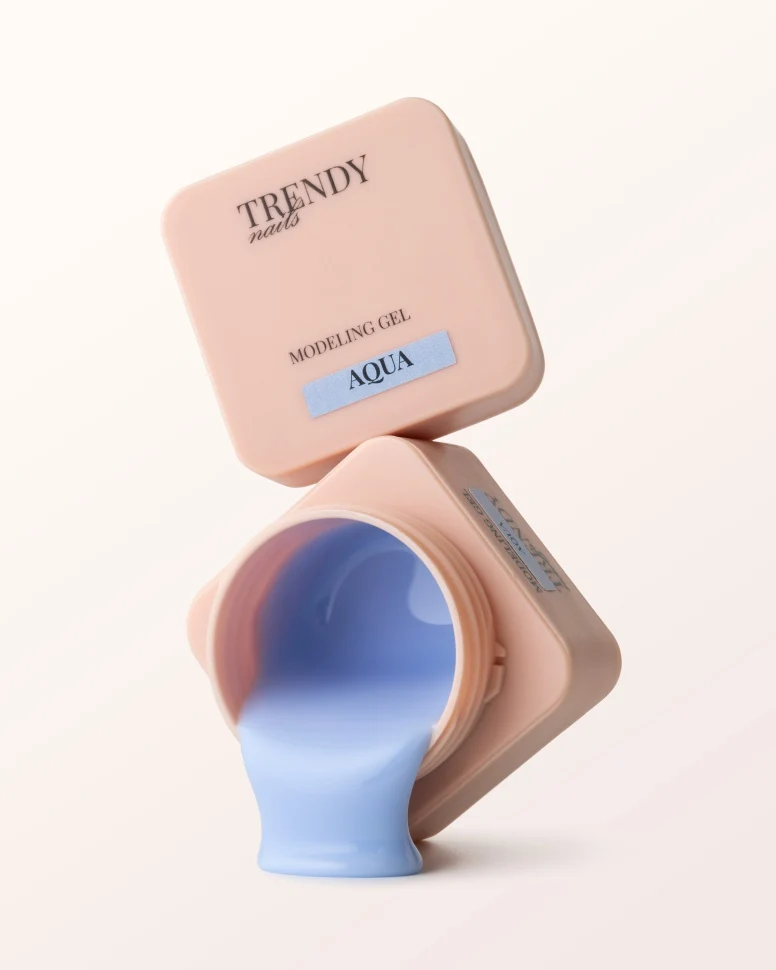 Modeling Gel selbstglättend „Aqua“ von Trendy Nails (15/30ml)(TPO/HEMA-Free)