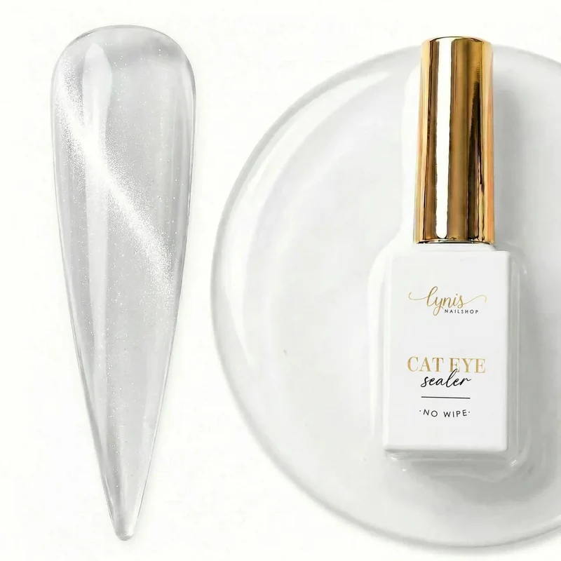 Cat Eye Sealer Top Coat (No Wipe) 10ml LYNIS NAILS