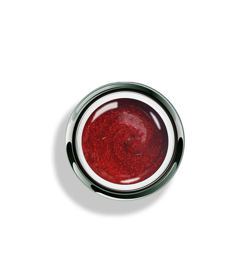 Akzentz Gel play Glitter Cherry Red