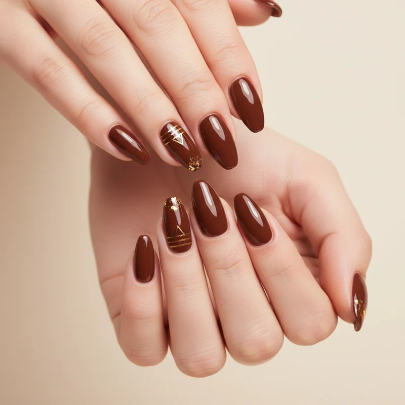 emmi Shellac UV-Lack Chocolate Red 15ml | L574