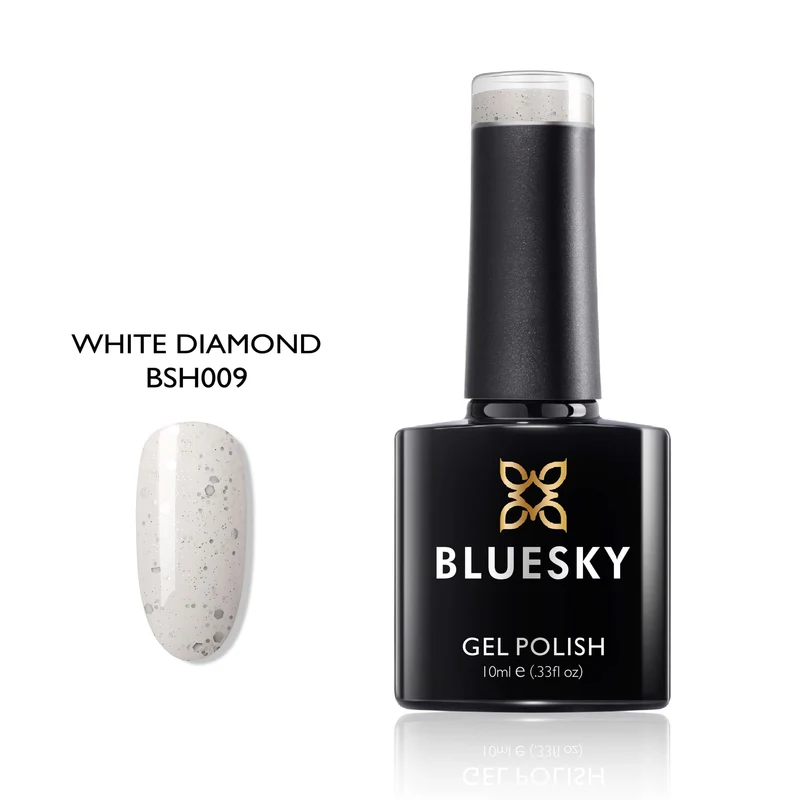 BLUESKY BSH009 White Diamond Gellack 10ml