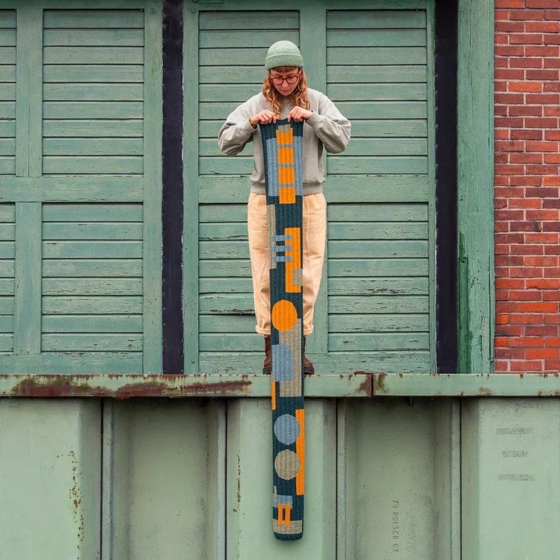 Rust & Rhythm - Schal - Strickset