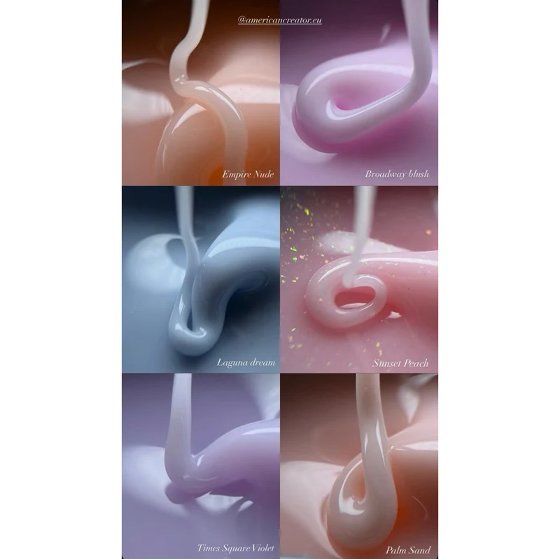 TIMES SQUARE VIOLET - NO FILE FRAMEWORK GEL 30ml AMERICAN CREATOR