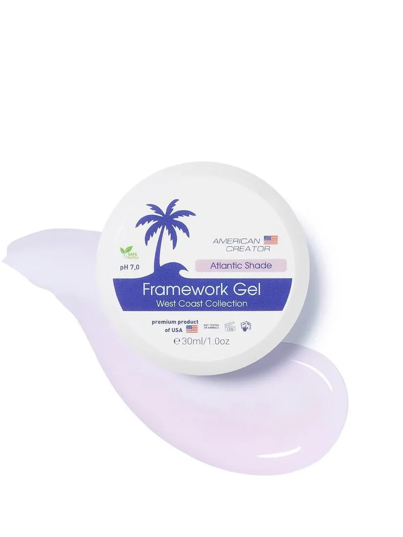 ATLANTIC SHADE - NO FILE FRAMEWORK GEL 30ml AMERICAN CREATOR