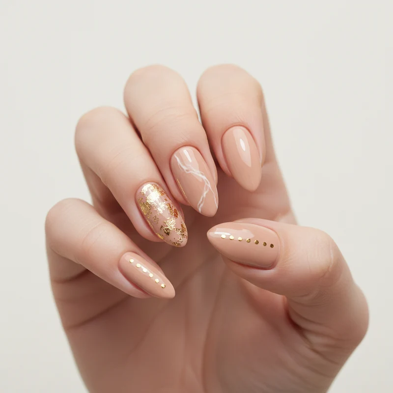 emmi Shellac UV-Lack Caramel Nude 15ml | L570