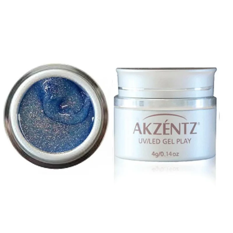 Akzentz Gel play Glitter Shifter Blue