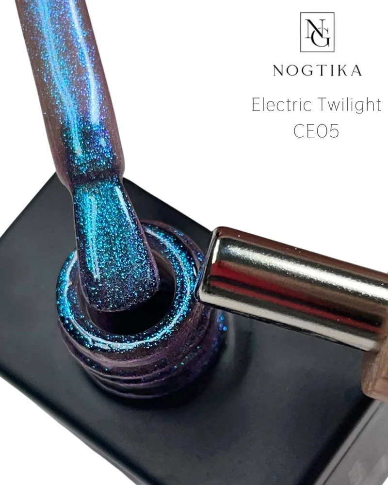 Hypnotic Cat Eye Gel Polish Electric Twilight 12ml von Nogtika