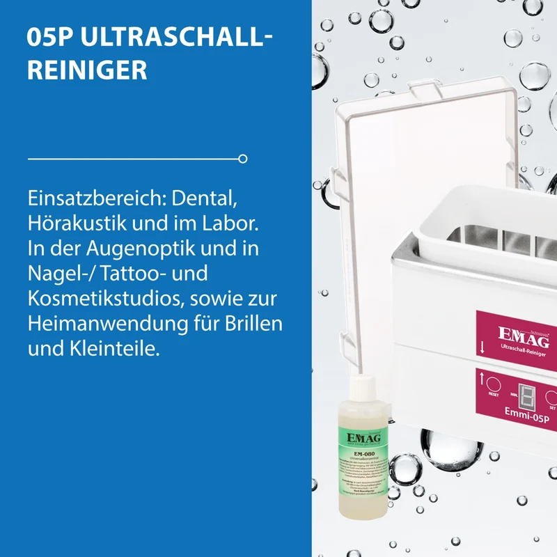 Ultraschallreiniger 0,5L Emmi-05P