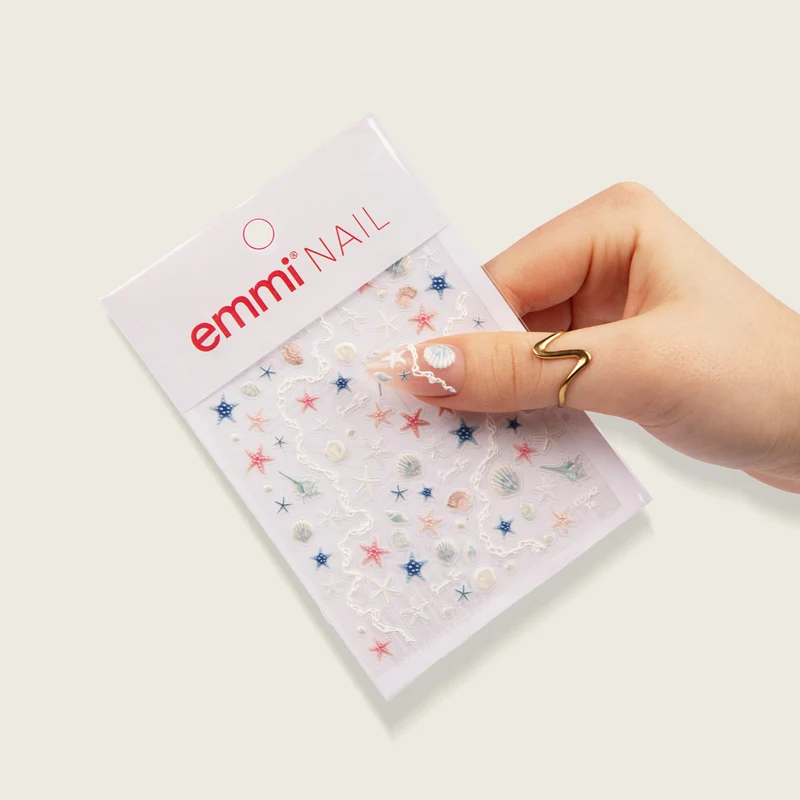5D Art Nail Sticker Ozeanleuchten