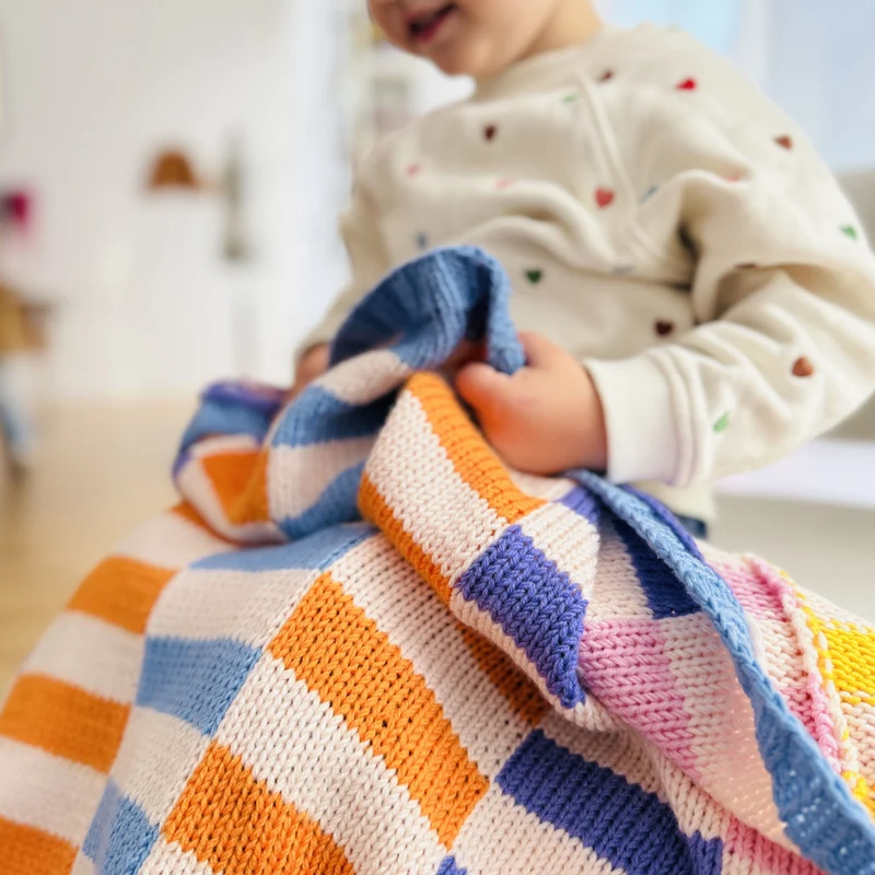 Hilma - Babydecke - Strickset