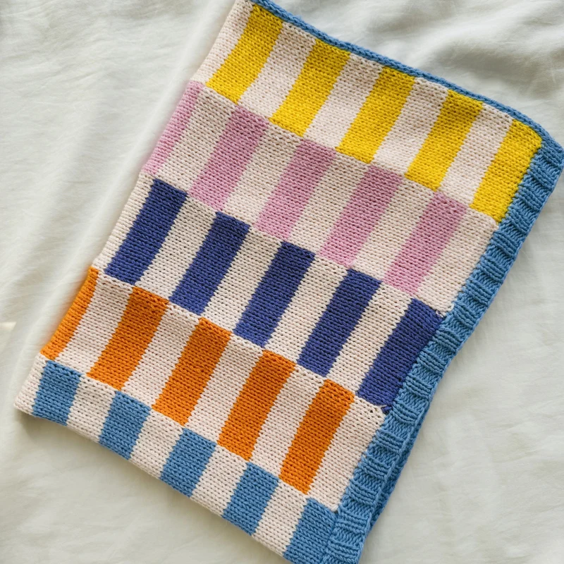 Hilma - Babydecke - Strickset