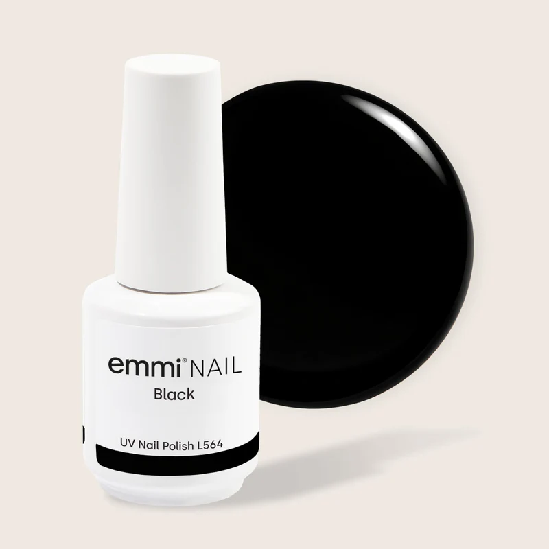 emmi Shellac UV-Lack Black 15ml | L564