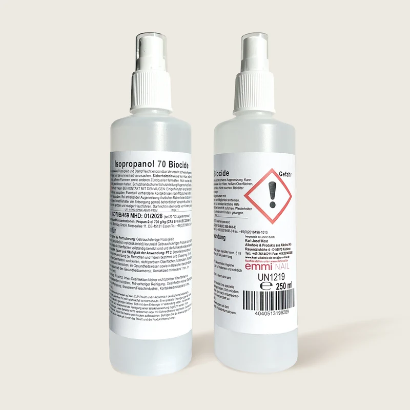 Isopropanol 70 Biocide Haut- und Handdesinfektion 250ml