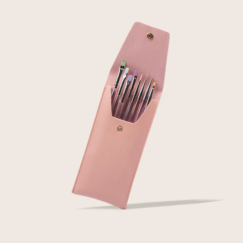 Pinsel Set 8-teilig mit Pinseltasche