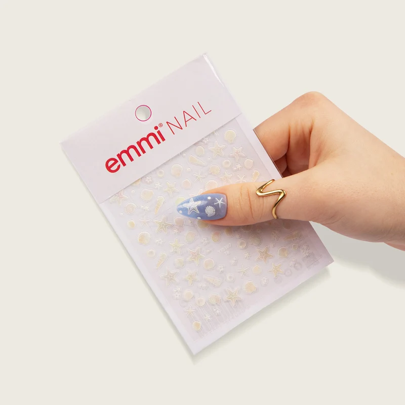 5D Art Nail Sticker Perlenglanz