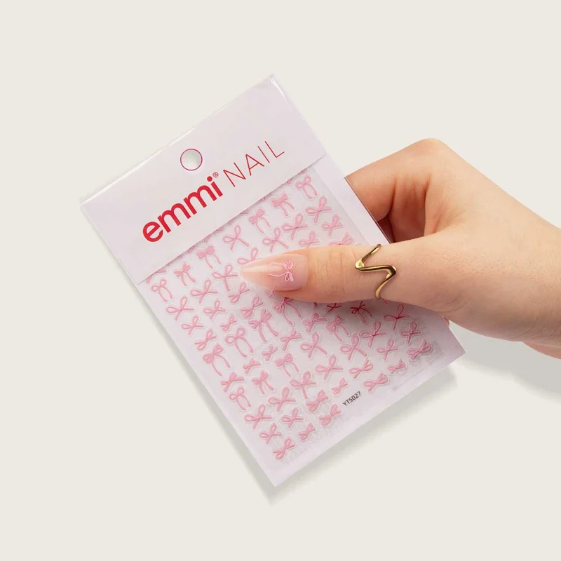 5D Art Nail Sticker Zarte Schleife