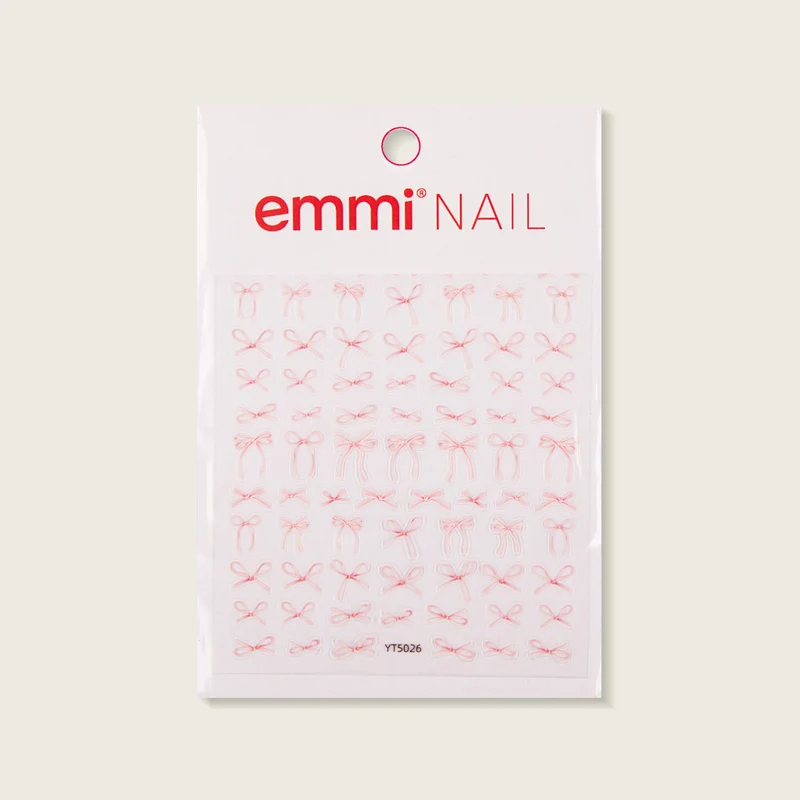 5D Art Nail Sticker Zarte Schleife