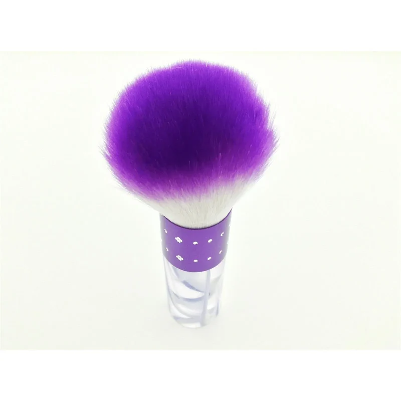 Staubpinsel lila mit Strass