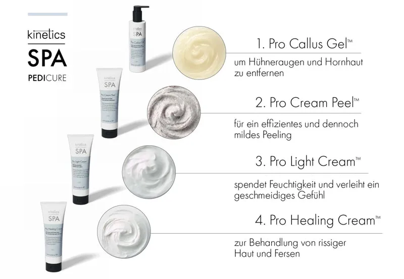 Kinetics SPA Pedicure Pro Light Cream 250ml