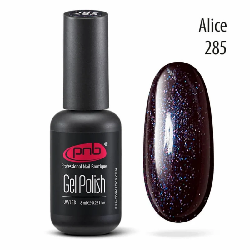 PNB glitter gel nail polish 285 Alice