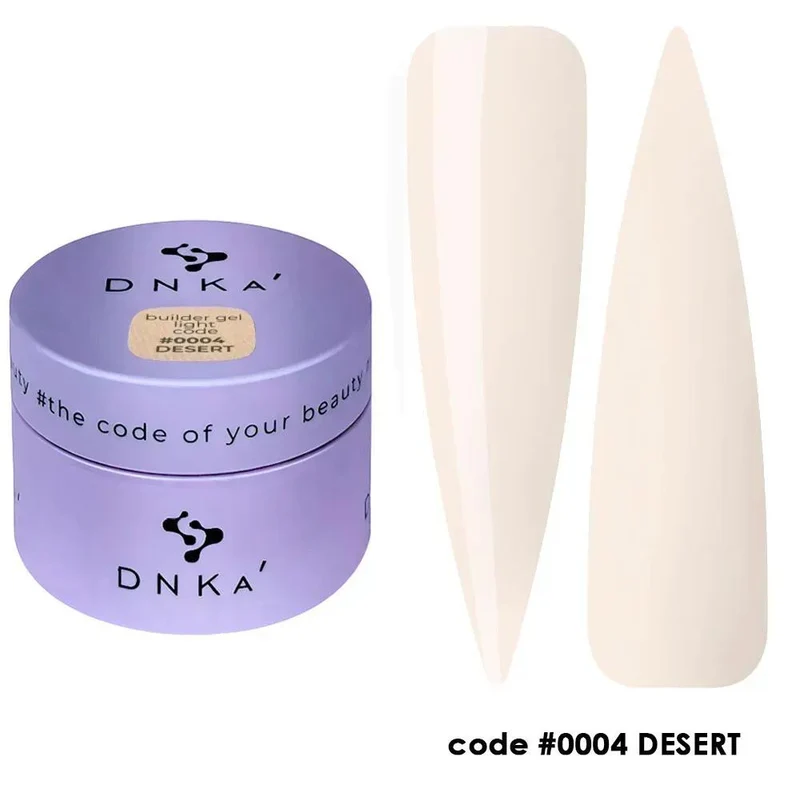 0004 Desert - LIGHT Builder Gel 30ml DNKa