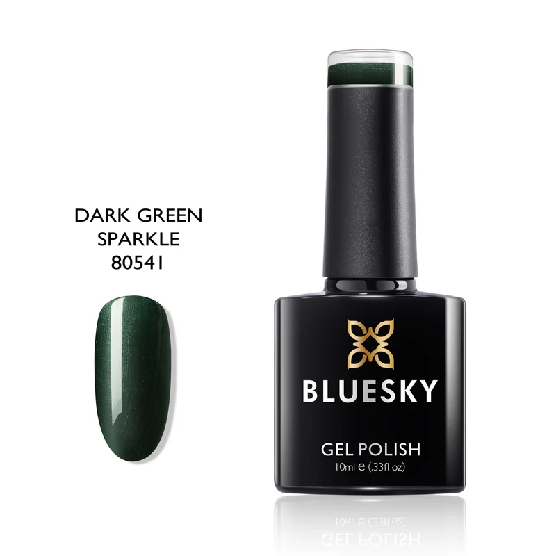 BLUESKY 80541 Dark Green Sparkle 10ml