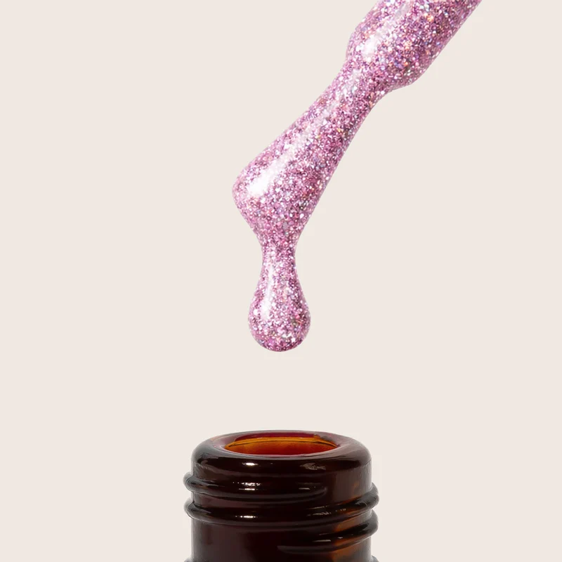 emmi Shellac UV-Lack Berry Glitter 15ml | L583