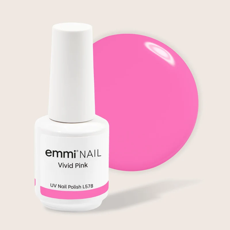 emmi Shellac UV-Lack Vivid Pink 15ml | L578