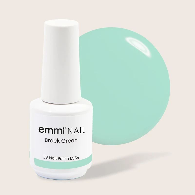 emmi Shellac UV-Lack Brock Green 15ml | L554