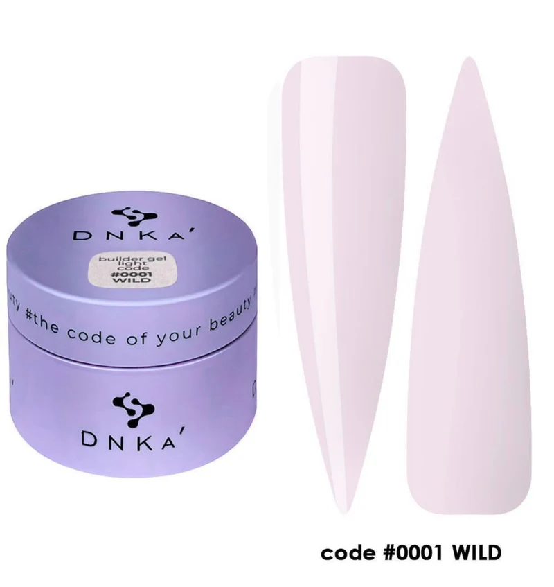 0001 Wild - LIGHT Builder Gel 30ml DNKa