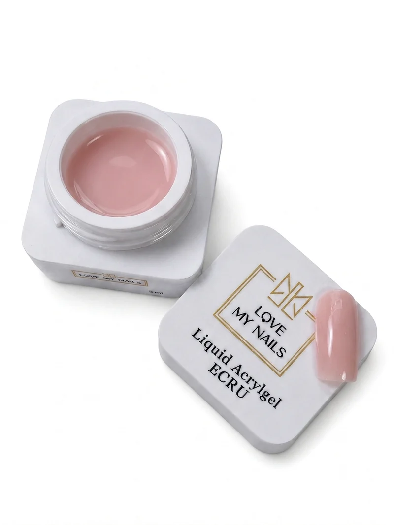 Liquid Acrylgel ECRU 5-60ml selbstglättend und hart TPO/HEMA-Free