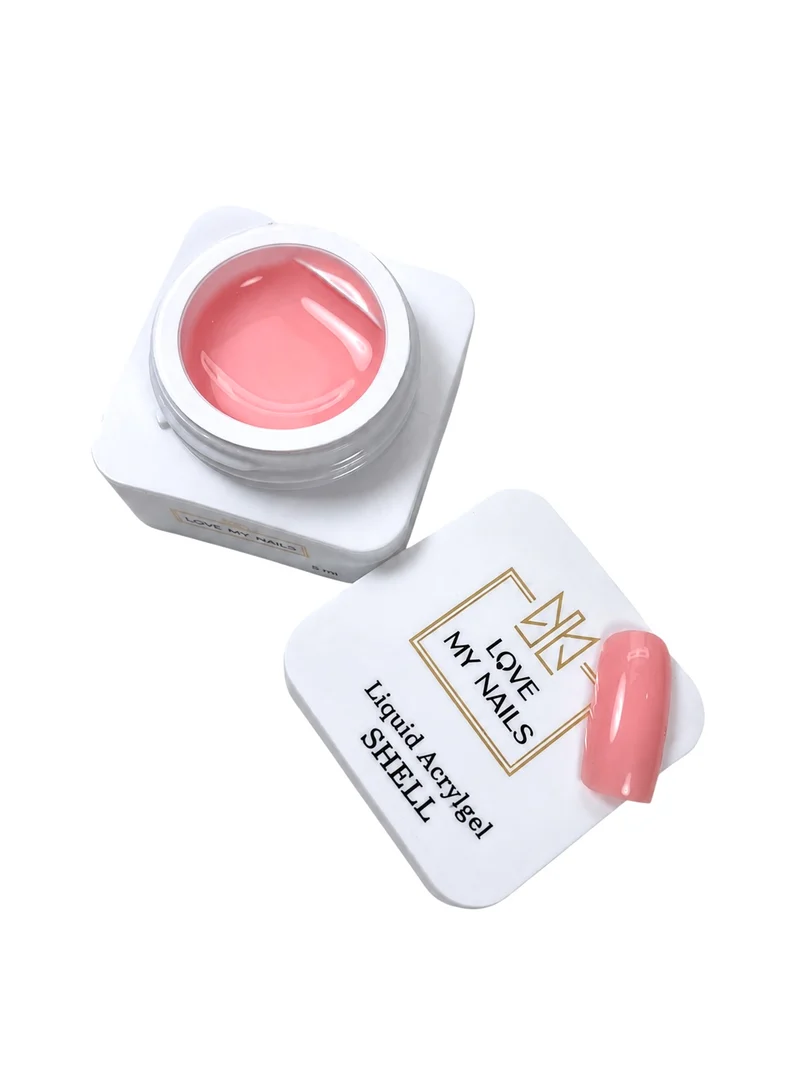 Liquid Acrylgel SHELL 5-60ml selbstglättend und hart TPO/HEMA-Free