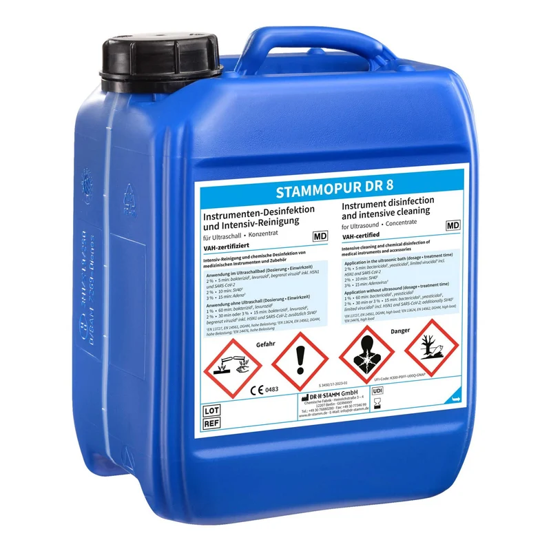STAMMOPUR DR 8 - Reinigung & Desinfektion