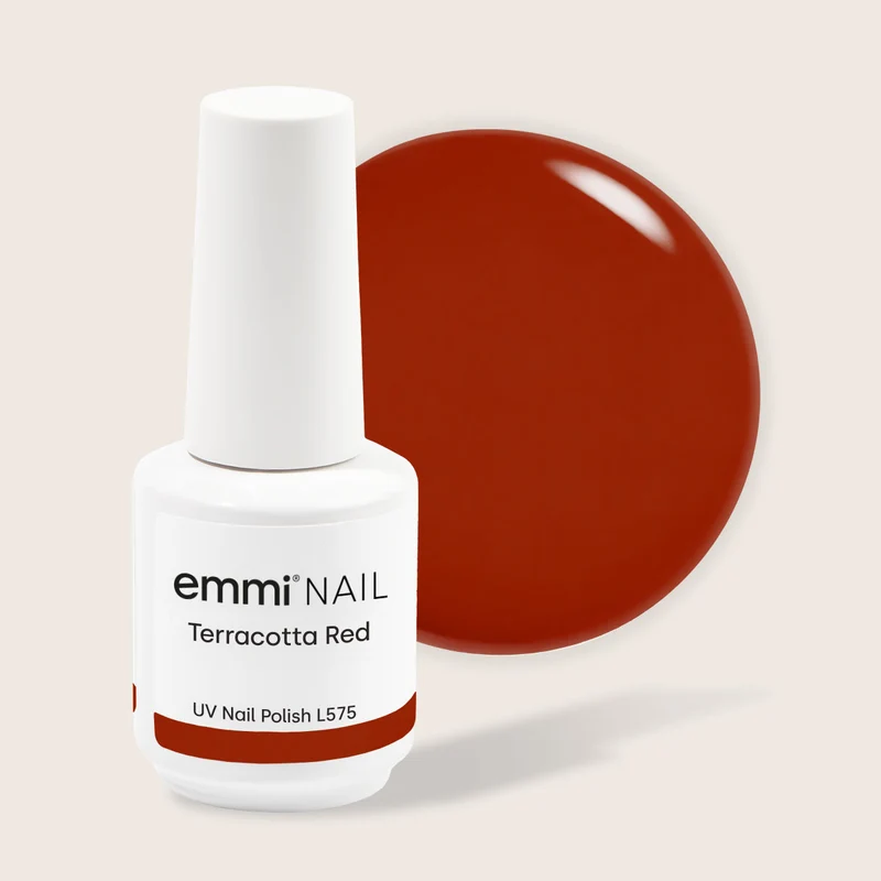 emmi Shellac UV-Lack Terracotta Red 15ml | L575