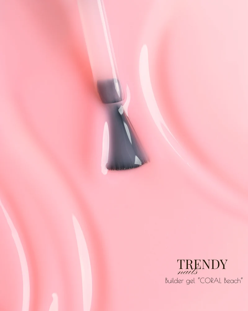 Builder Gel in der Flasche oder im Tiegel Beach Coral von Trendy Nails 10ml-30ml (TPO-frei)