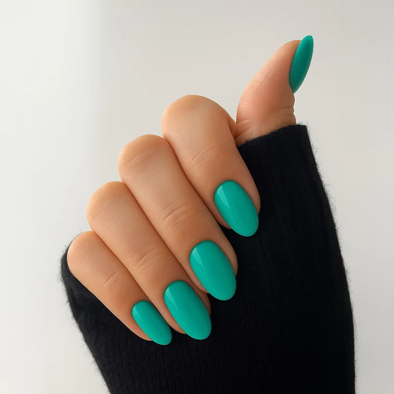 emmi Shellac UV-Lack Deep Peackcock Blue 15ml | L552