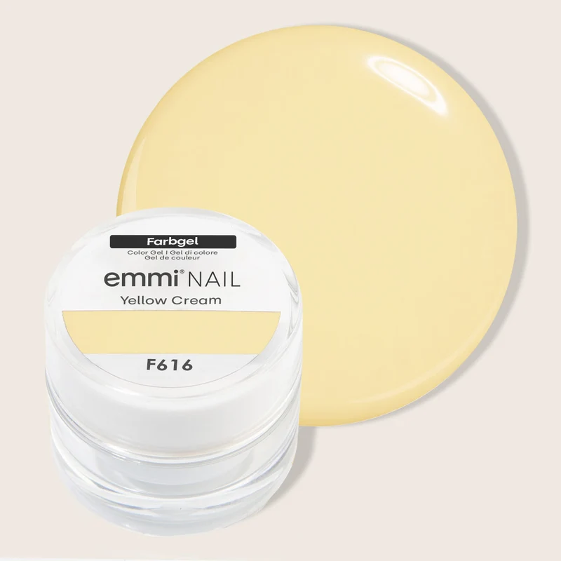 Farbgel Yellow Cream 5ml | F616