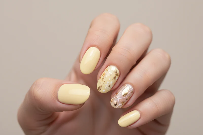 Farbgel Yellow Cream 5ml | F616