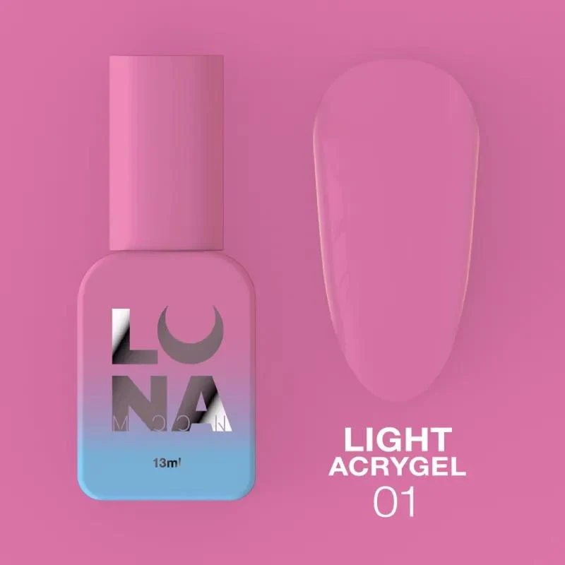 01 CLEAR Light Acrygel 13ml LUNAmoon
