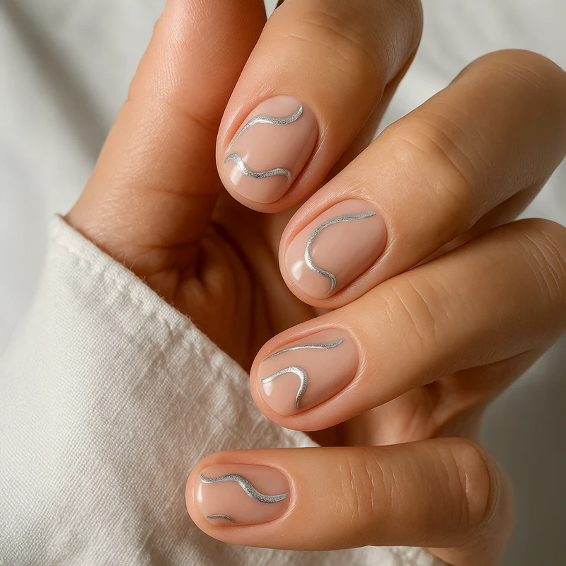 Line Art Gel "silber" 7g