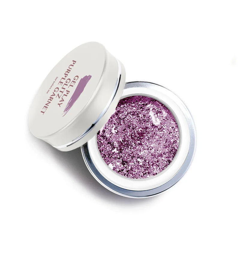Akzentz Gel play Glitz Purple Garnet