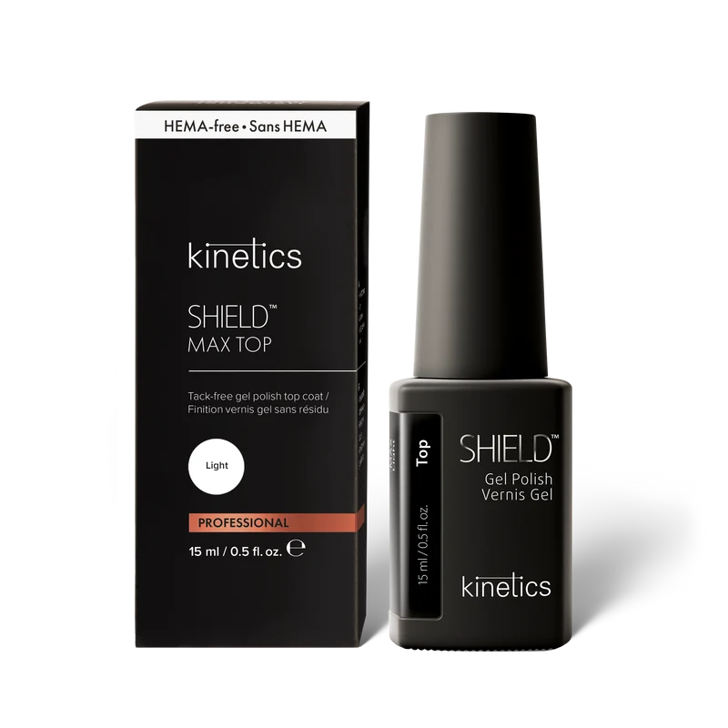 Kinetics SHIELD MAX Top Light dünnviskos 15ml (HEMA-Freie)