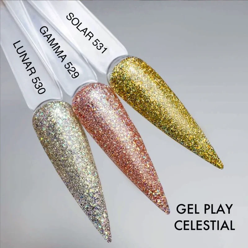 Akzentz Gel play Glitter Lunar