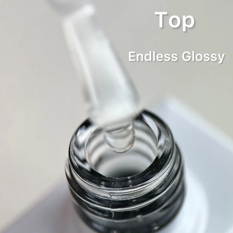 Top Coat Endless Glossy NO WIPE ohne UV Schutz 50ml Nachfüllflasche von Love My Nails (TPO-free)